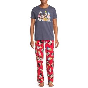 NWT Men's Mickey Mouse Pajama Set
